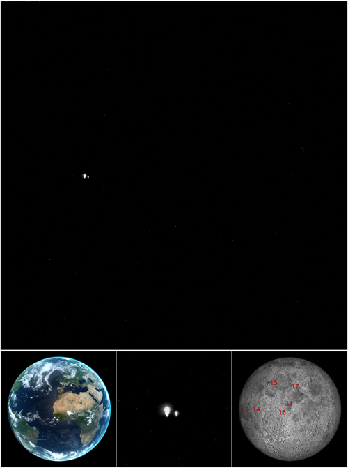 MESSENGER EW1016558881B Pale Blue Dot