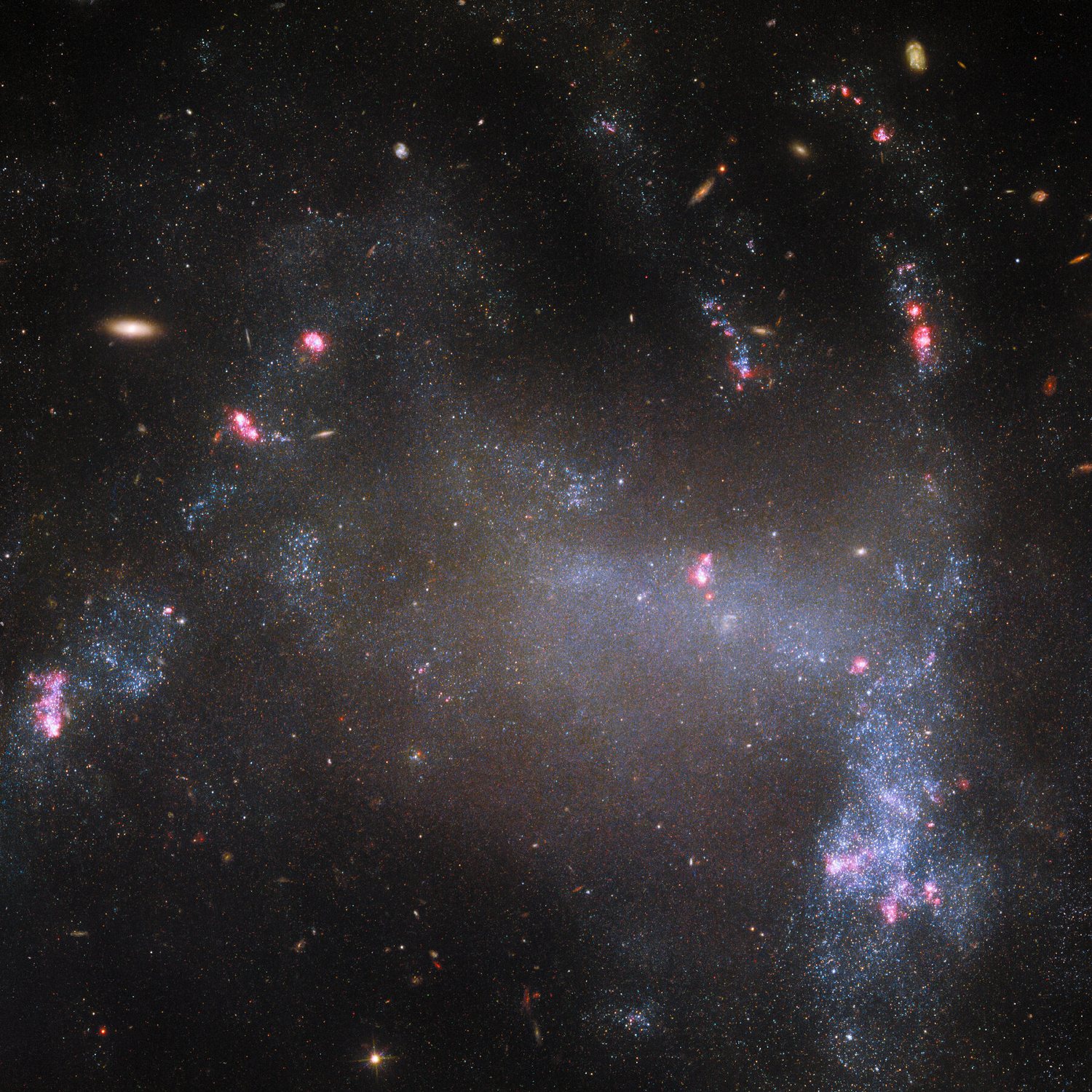 Crediti: ESA/Hubble e NASA, R. Tully, M. Messa (LICENZA CC BY 4.0 INT)